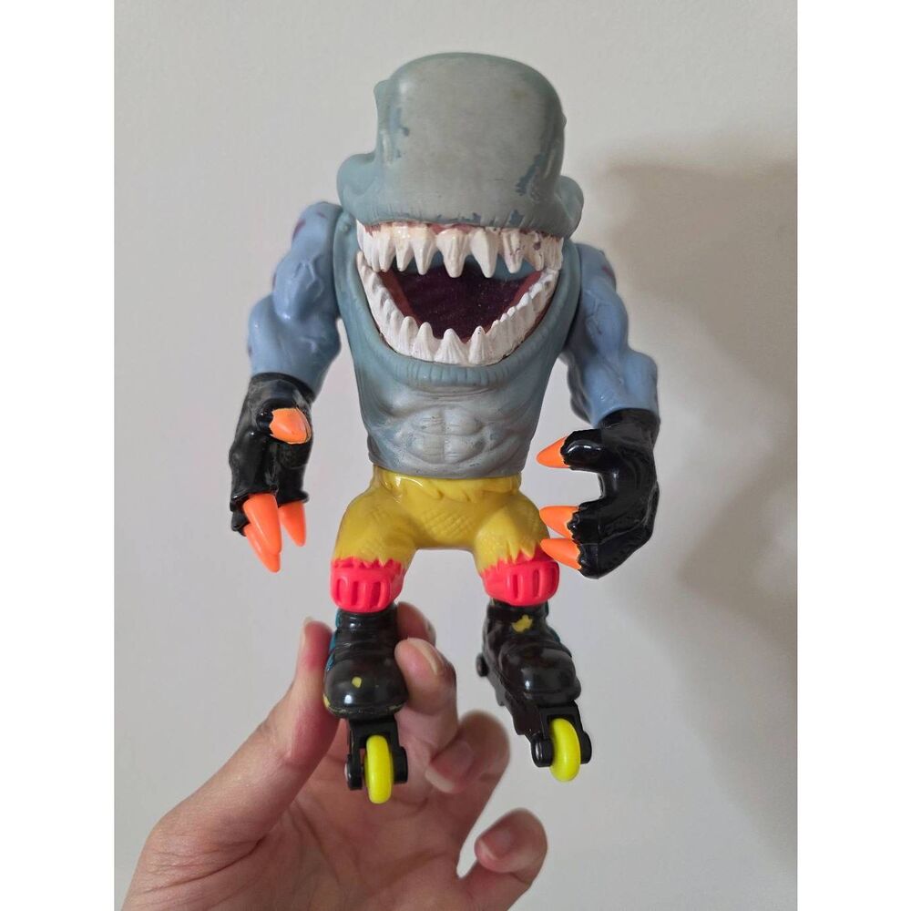 Vintage Street Sharks Action Figure Lot 1994 Mattel Shark Toys Mixed Bundle - Picture 9 of 13